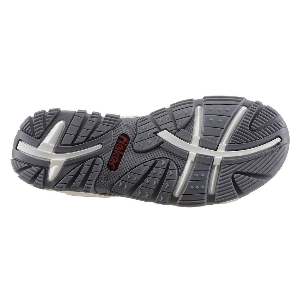 Rieker Riemchensandale Sommerschuh Sandalette Keilabsatz in Used-Optik online bestellen Weihnachtsangebot