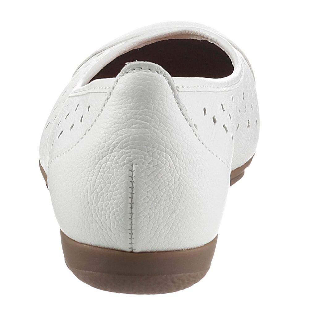 Gabor Ballerina Slipper Freizeitschuh Halbschuh mit luftigem Lochmuster online bestellen Valentinstagsangebot