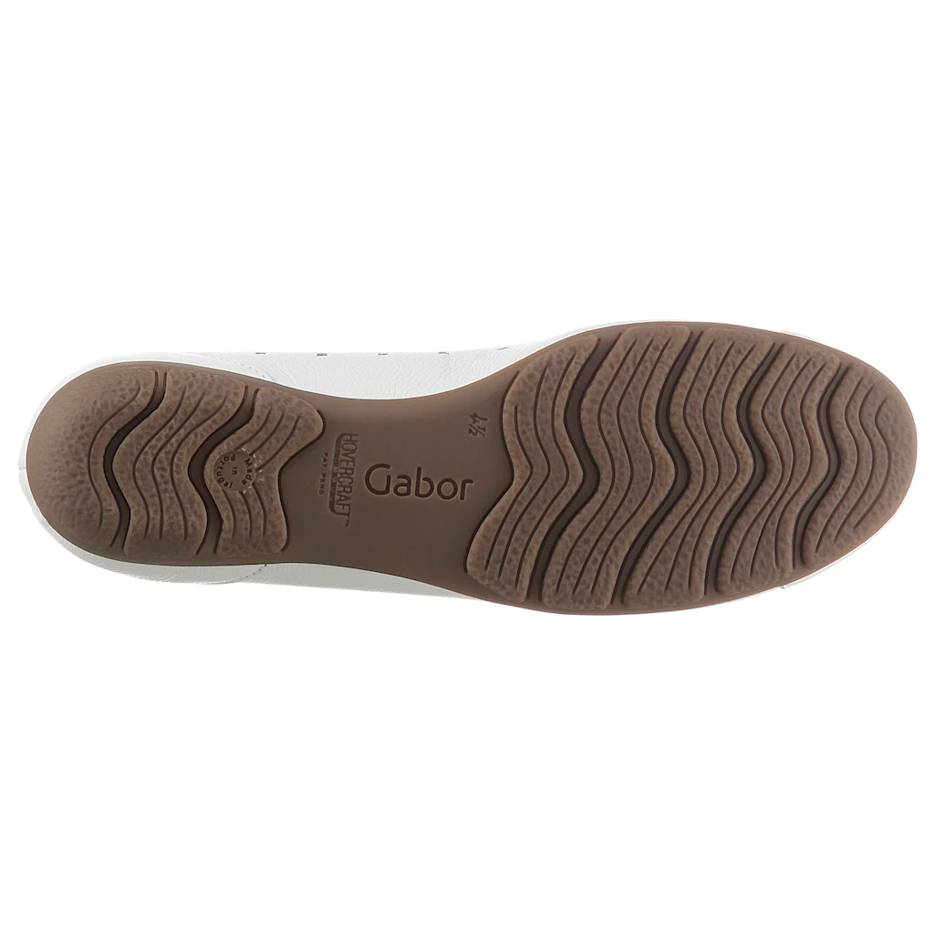 Gabor Ballerina Slipper Freizeitschuh Halbschuh mit luftigem Lochmuster online bestellen Valentinstagsangebot