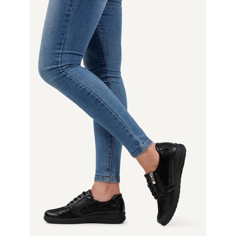 Caprice Keilsneaker Freizeitschuh Halbschuh Schnürschuh Logoemblem Weite H online kaufen Top Angebot