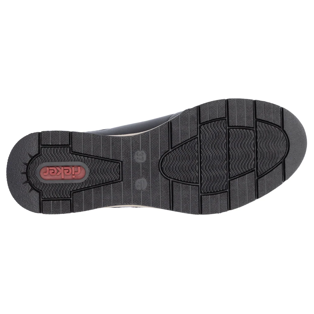 Rieker Keilsneaker Freizeitschuh Halbschuh Schnürschuh mit Reißverschluss kaufen Kostenlose Rückgabe