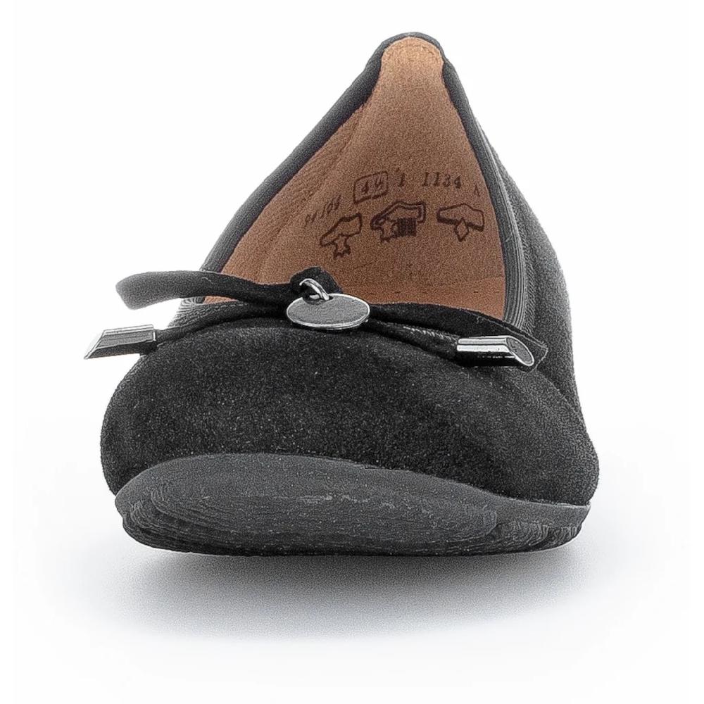 Gabor Ballerina Flache Schuhe Business Schuhe mit Hovercraft Luftkammern-Laufsohle ▷ für Letzte 3 Tage