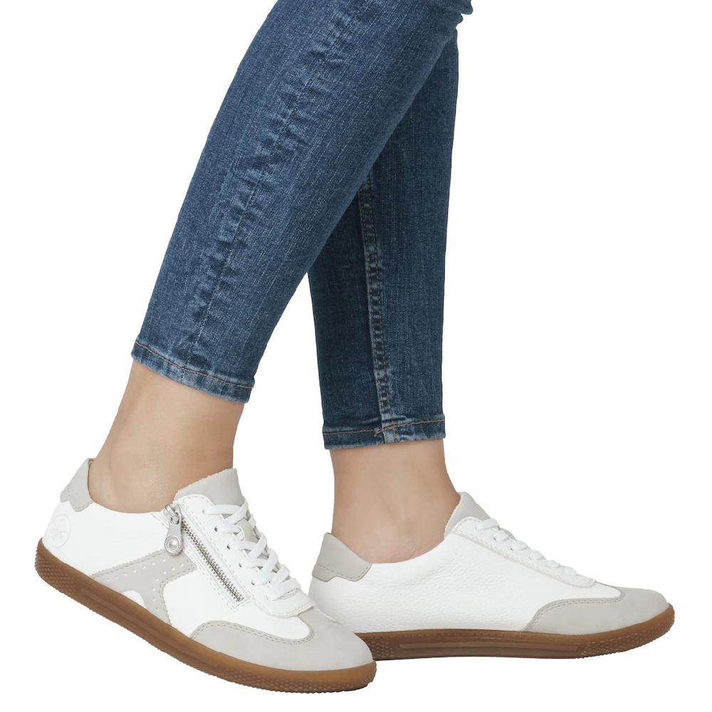 Rieker Sneaker Halbschuh Freizeitschuh Schnürschuh mit Reißverschluss online kaufen Bis zu 50% Rabatt