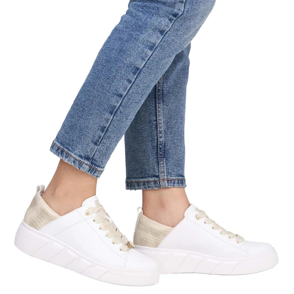 RIEKER Sport Plateausneaker Schnürschuh Halbschuh Freizeitsneaker mit Soft-Einlage online bestellen Vierteljährliche Förderung