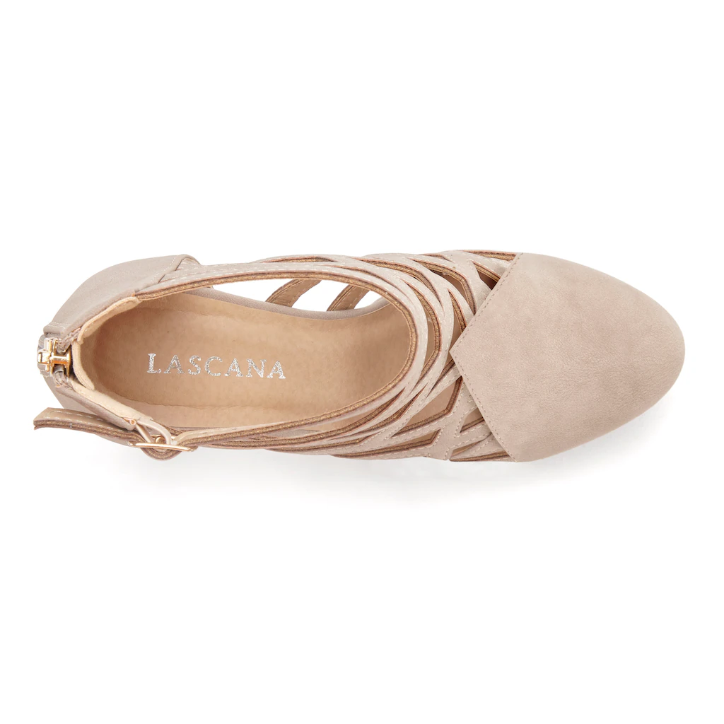 LASCANA Stiefelette Stiefel Boots mit Cut-Outs VEGAN Bis zu 55% Rabatt