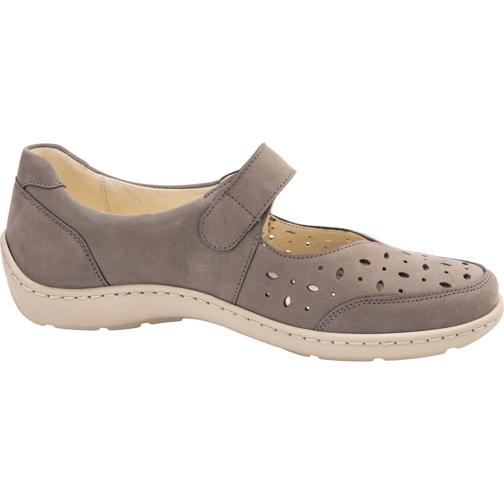 Waldläufer Ballerina »HENNI« Klettschuh Komfortschuh mit Perforation H-Weite ▷ für 2025