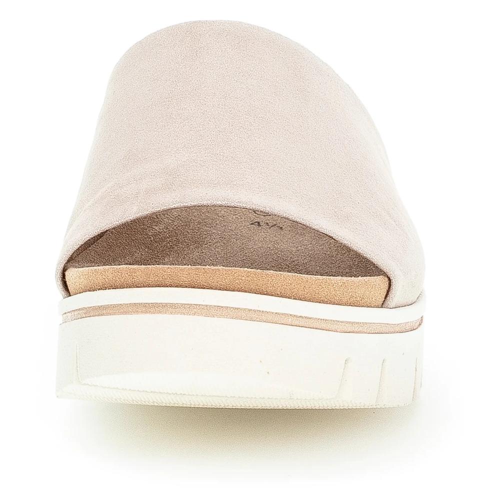 Gabor Pantolette Keilabsatz Sommerschuh Schlappen mit eingearbeitetem Gummizug online kaufen Verkauf