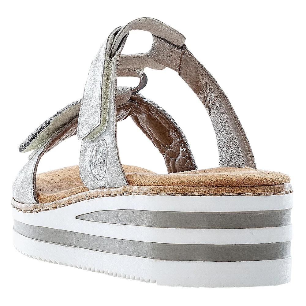 Rieker Pantolette Keilabsatz Sommerschuh Schlappen für den Sommer online kaufen Angebote