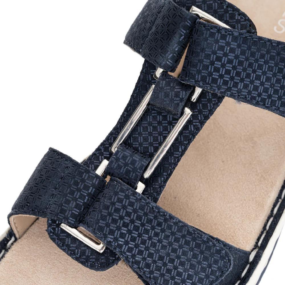 Ara Pantolette »TAMPA« Keilabsatz Sommerschuh Schlappen mit Schmuckelement G-Weite bestellen Fabrikverkauf