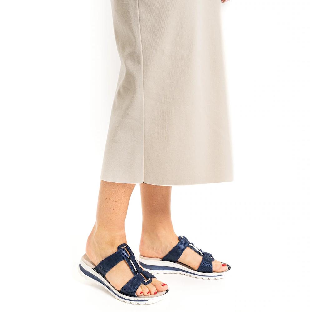 Ara Pantolette »TAMPA« Keilabsatz Sommerschuh Schlappen mit Schmuckelement G-Weite bestellen Fabrikverkauf