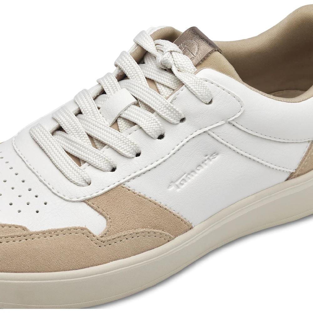 Tamaris Plateausneaker Freizeitschuh Halbschuh Schnürschuh mit Kontrastbesätzen kaufen Versandkostenfrei