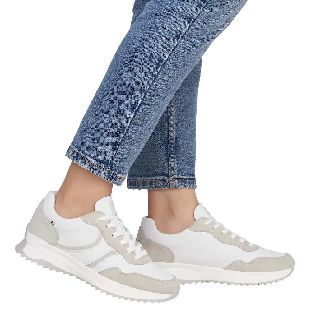 RIEKER Sport Keilsneaker Schnürschuh Halbschuh Freizeitschuh mit Kontrastdetails online kaufen Online Shopping