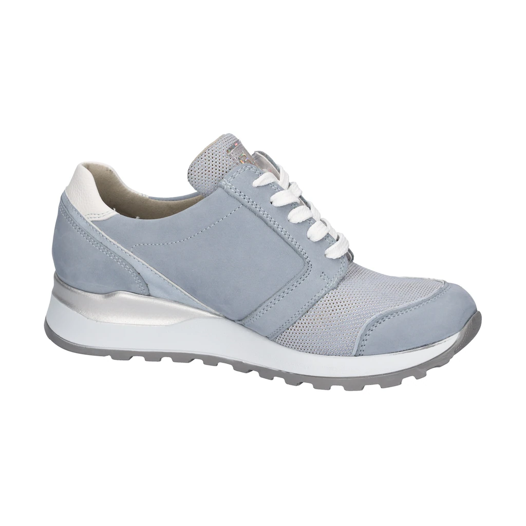 Waldläufer Keilsneaker »HIROKO« Schnürschuh Freizeitschuh Halbschuh Kontrastbesatz Weite H online kaufen Osterangebot