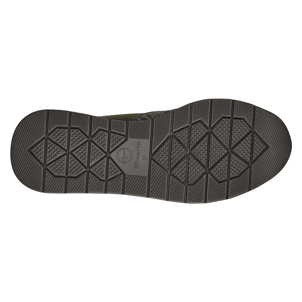 Tamaris Keilsneaker Freizeitschuh Halbschuh Schnürschuh trendige Metallic-Details online kaufen Jubiläumsangebot