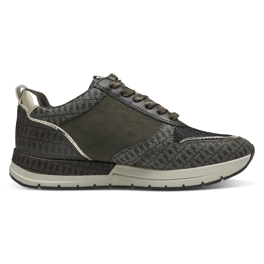 Tamaris Keilsneaker Freizeitschuh Halbschuh Schnürschuh trendige Metallic-Details online kaufen Jubiläumsangebot