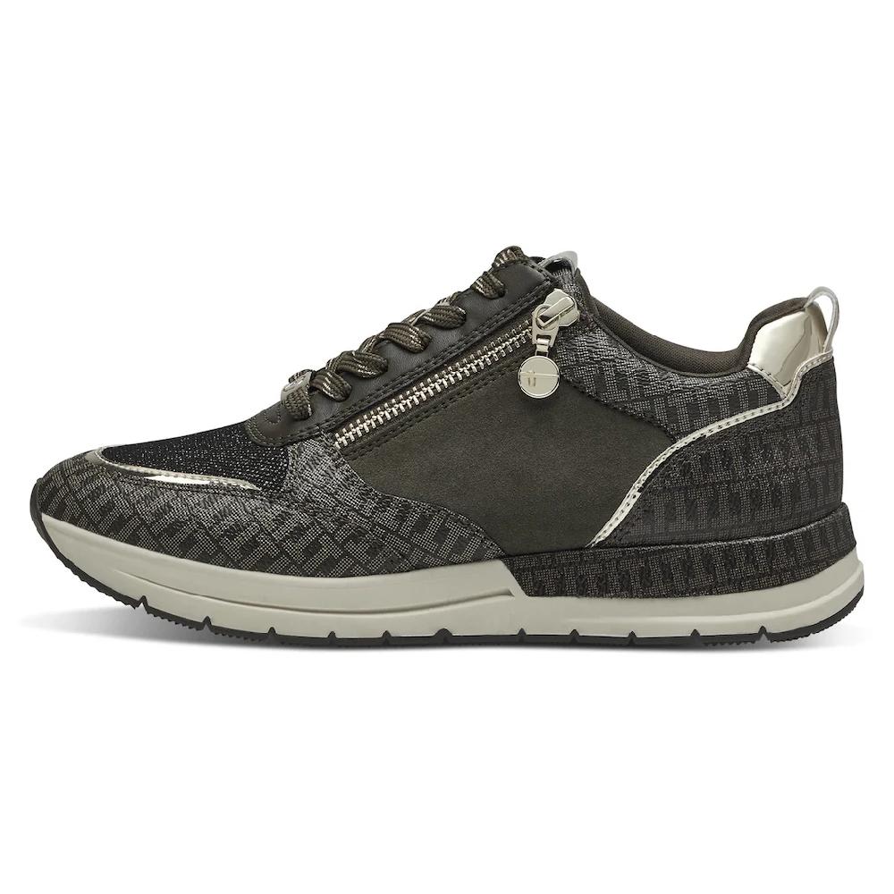 Tamaris Keilsneaker Freizeitschuh Halbschuh Schnürschuh trendige Metallic-Details online kaufen Jubiläumsangebot