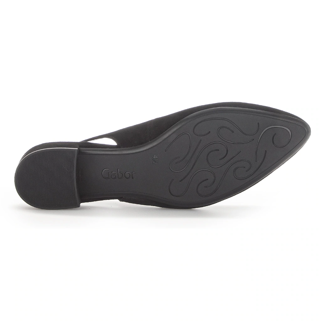 Gabor Slingpumps Abendschuh Sommerschuh Blockabsatz mit elastischem Riemchen bestellen Neueste Mode