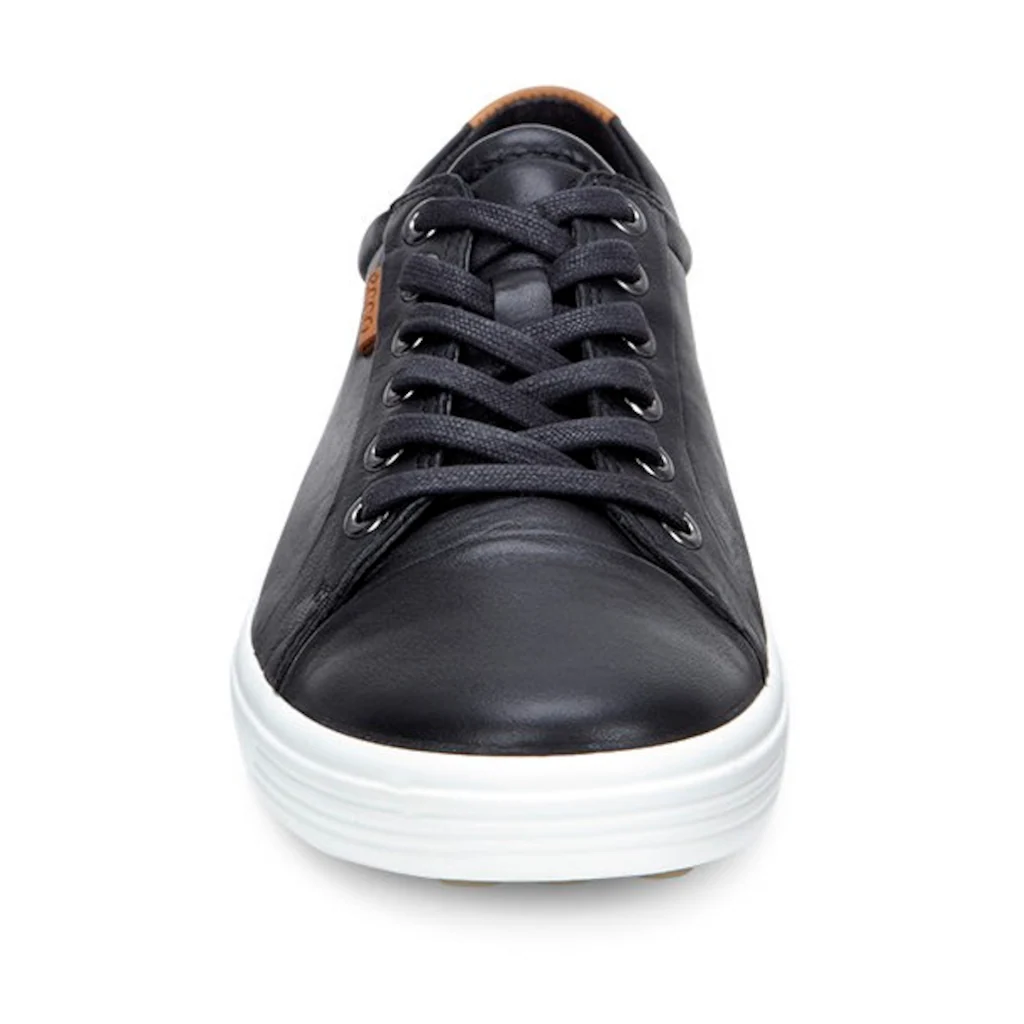 Ecco Sneaker »SOFT 7 W« mit Label Freizeitschuh Halbschuh Schnürschuh schmale Form ▷ für Blitzangebot