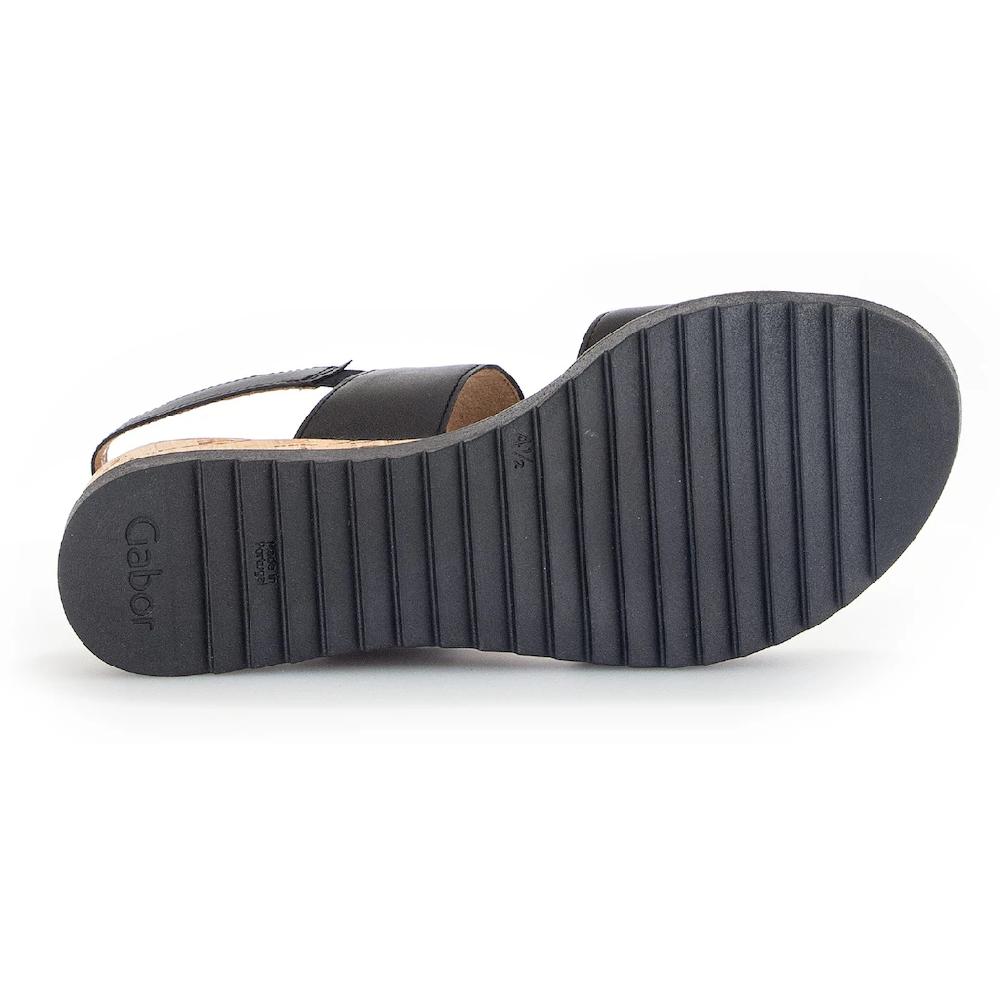 Gabor Keilsandalette »GENUA« Riemchensandale Sommerschuh Komfortschuh in Weite G (=weit) ▷ für Tiefpreis