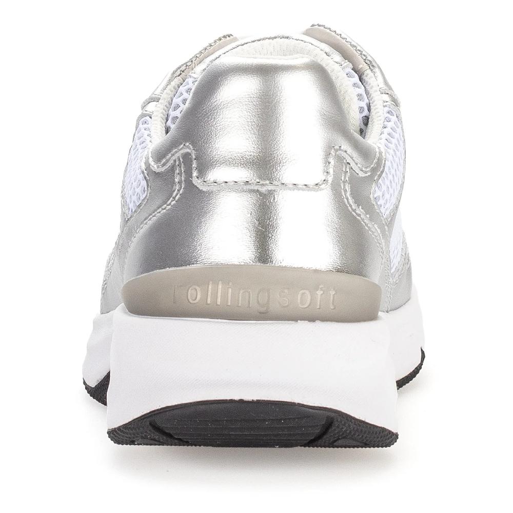 Gabor Rollingsoft Keilsneaker Freizeitschuh Halbschuh Schnürschuh mit gepolstertem Schaftrand online kaufen Super Sparpreis