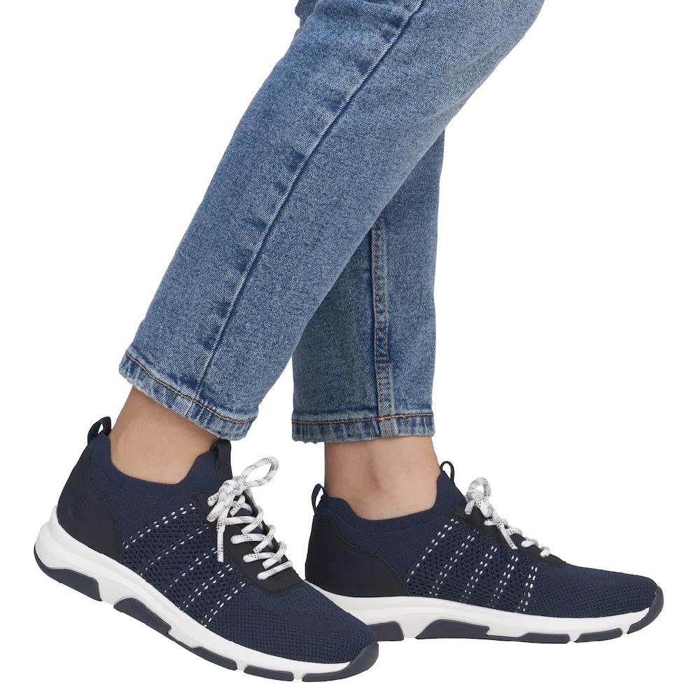 Remonte Slip-On Sneaker Freizeitschuh Halbschuh Slipper Schlupfschuh mit Anziehlaschen Clearance-Verkauf