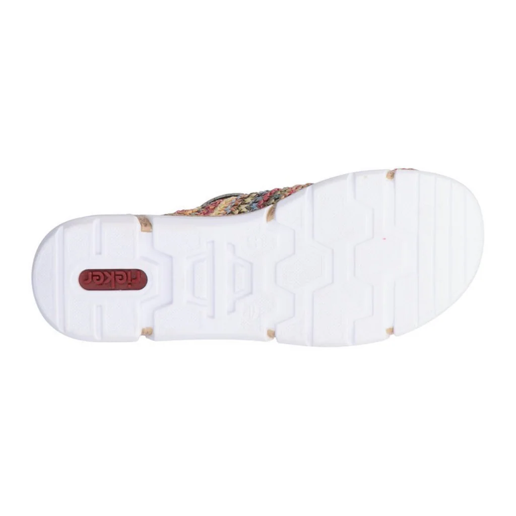 Rieker Pantolette Keilabsatz Sommerschuh Schlappen im Sommerlook online bestellen Hotsell