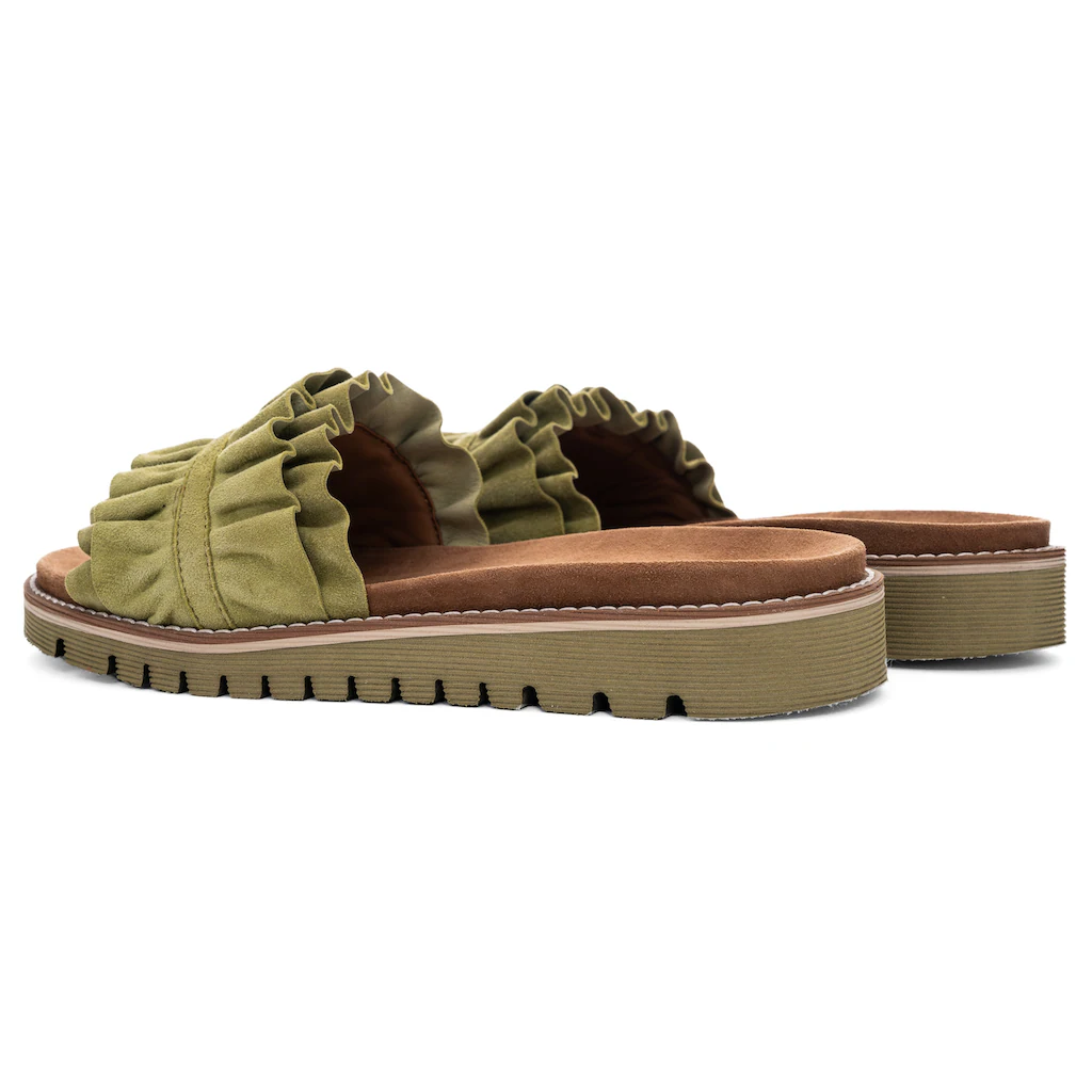 Ara Pantolette »KENT« Slides Flats Sandale mit geraffter Bandage Meist gekauft