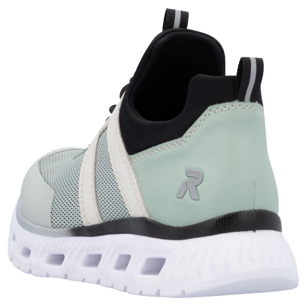 RIEKER Sport Slip-On Sneaker Chunky Slipper Freizeitschuh in veganer Verarbeitung kaufen Limitierter Zeitrabatt