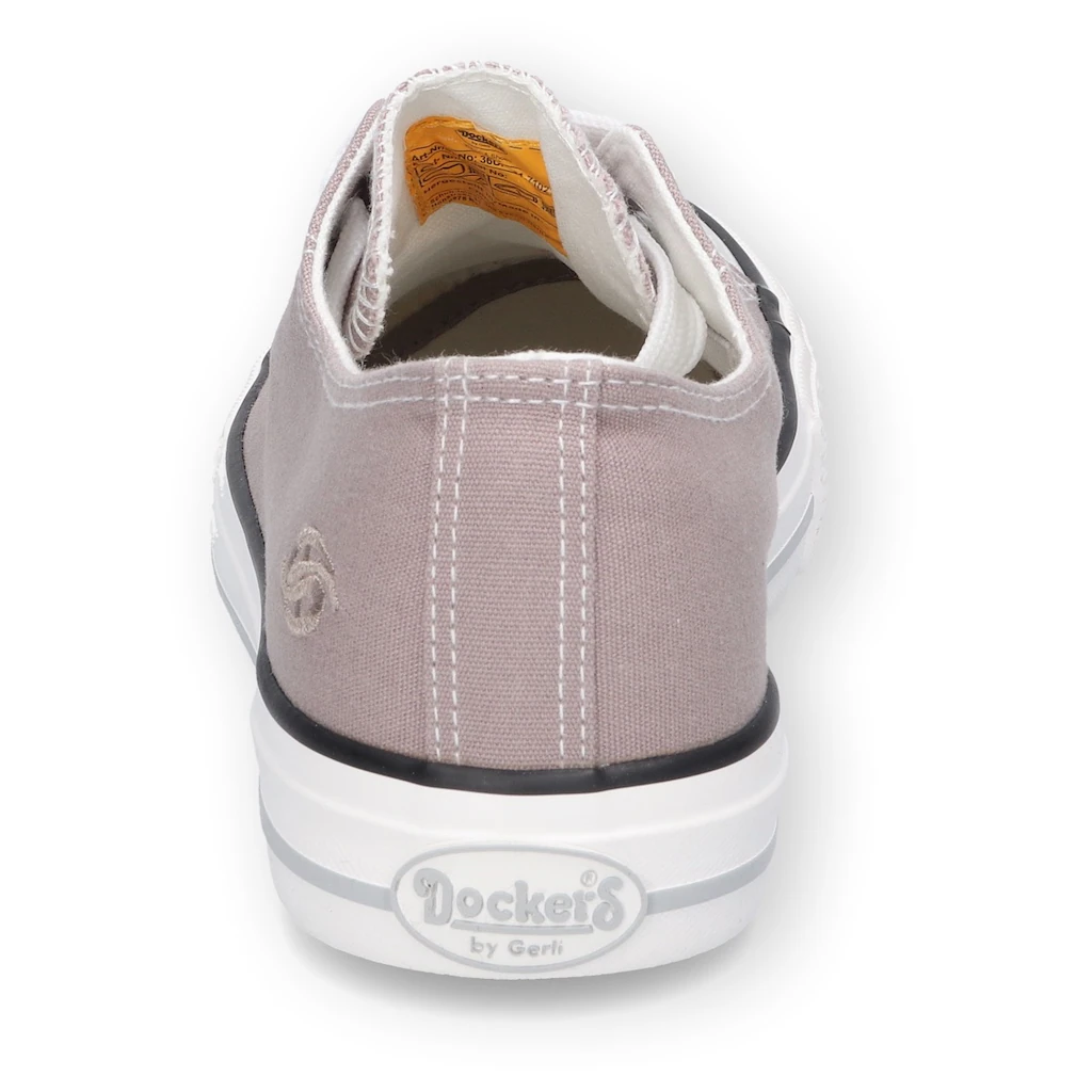 Dockers by Gerli Sneaker mit dezenter Logo-Stickerei Freizeitschuh Halbschuh Schnürschuh bestellen Fabrikpreis