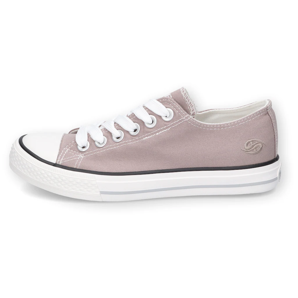 Dockers by Gerli Sneaker mit dezenter Logo-Stickerei Freizeitschuh Halbschuh Schnürschuh bestellen Fabrikpreis