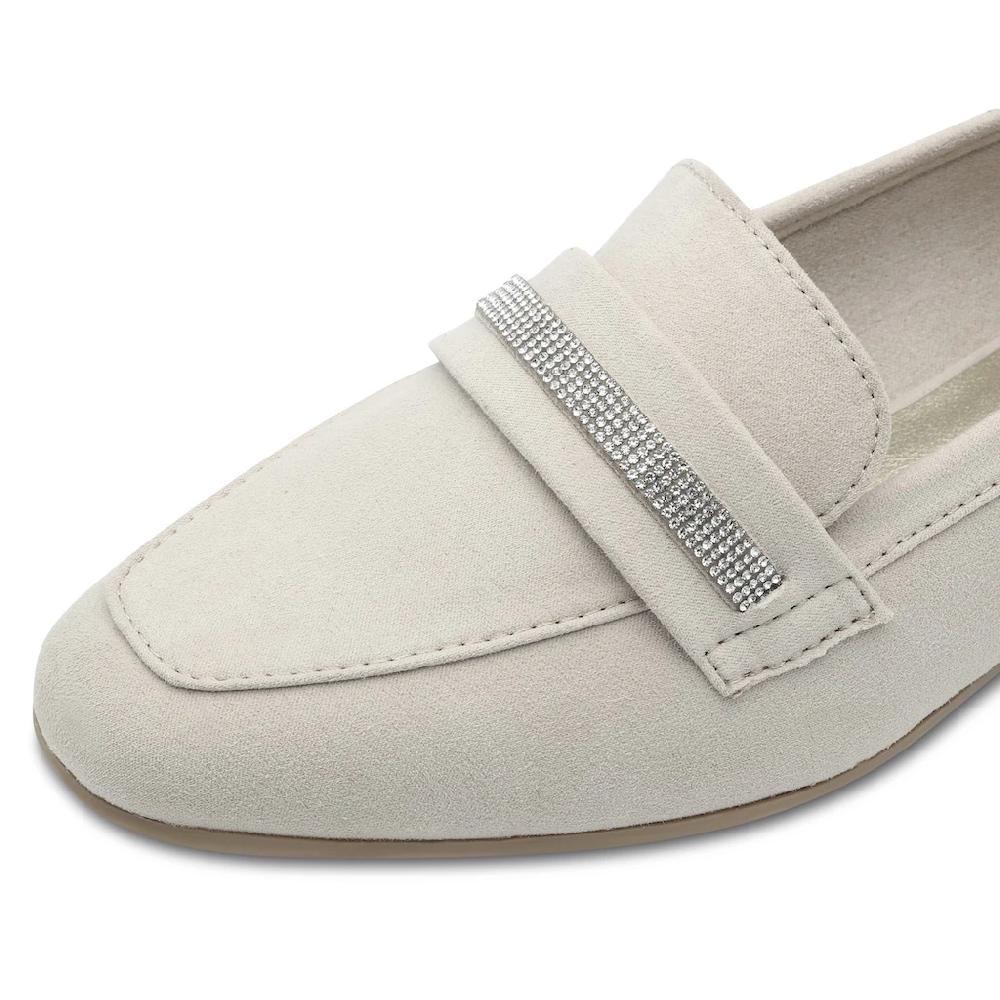 MARCO TOZZI Slipper Businessschuh Schlupfschuh Halbschuh mit funkelndem Zierriegel online kaufen Begrenztes Angebot