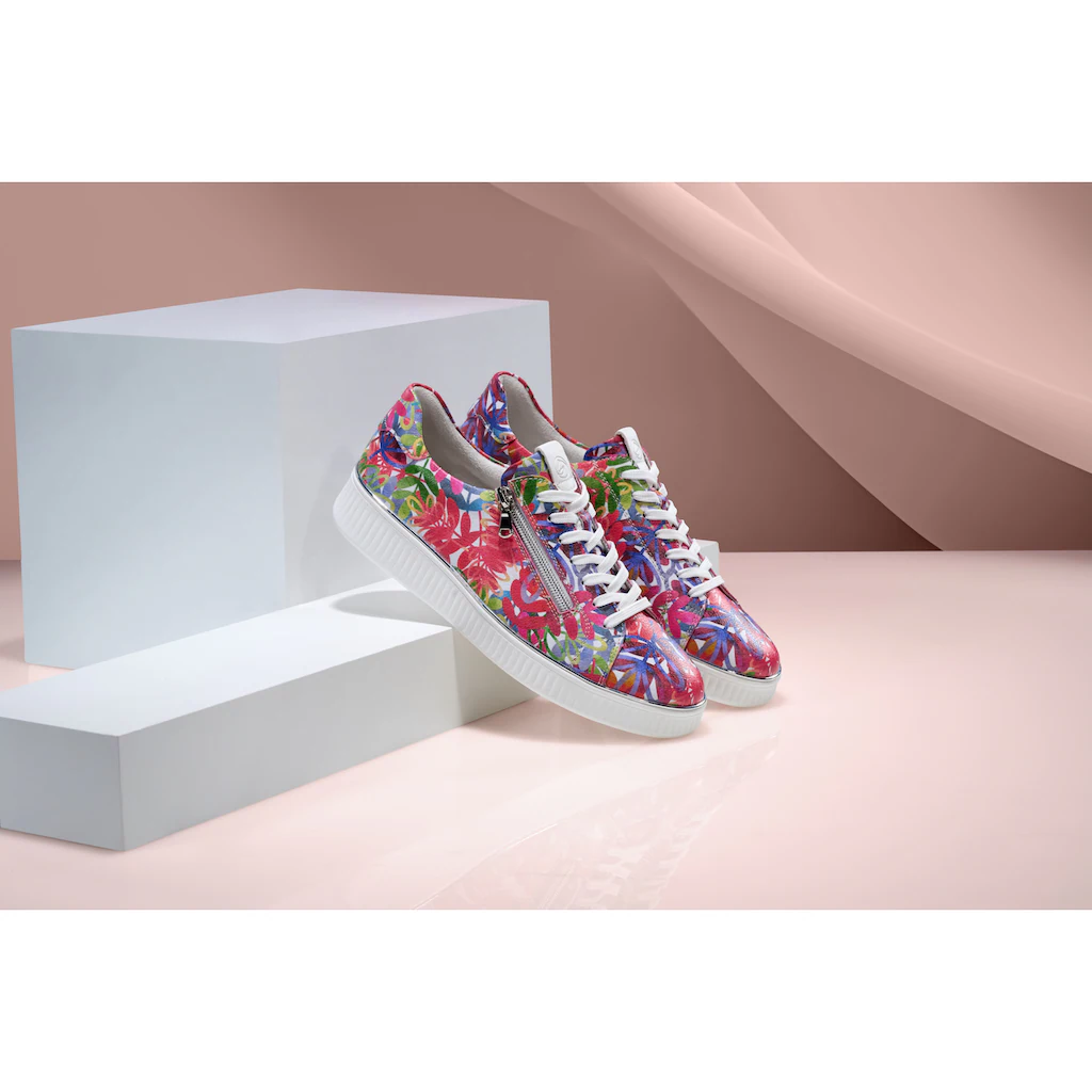 Remonte Plateausneaker Freizeitschuh Halbschuh Schnürer mit gepolstertem Schaftrand ▷ für Preisnachlass