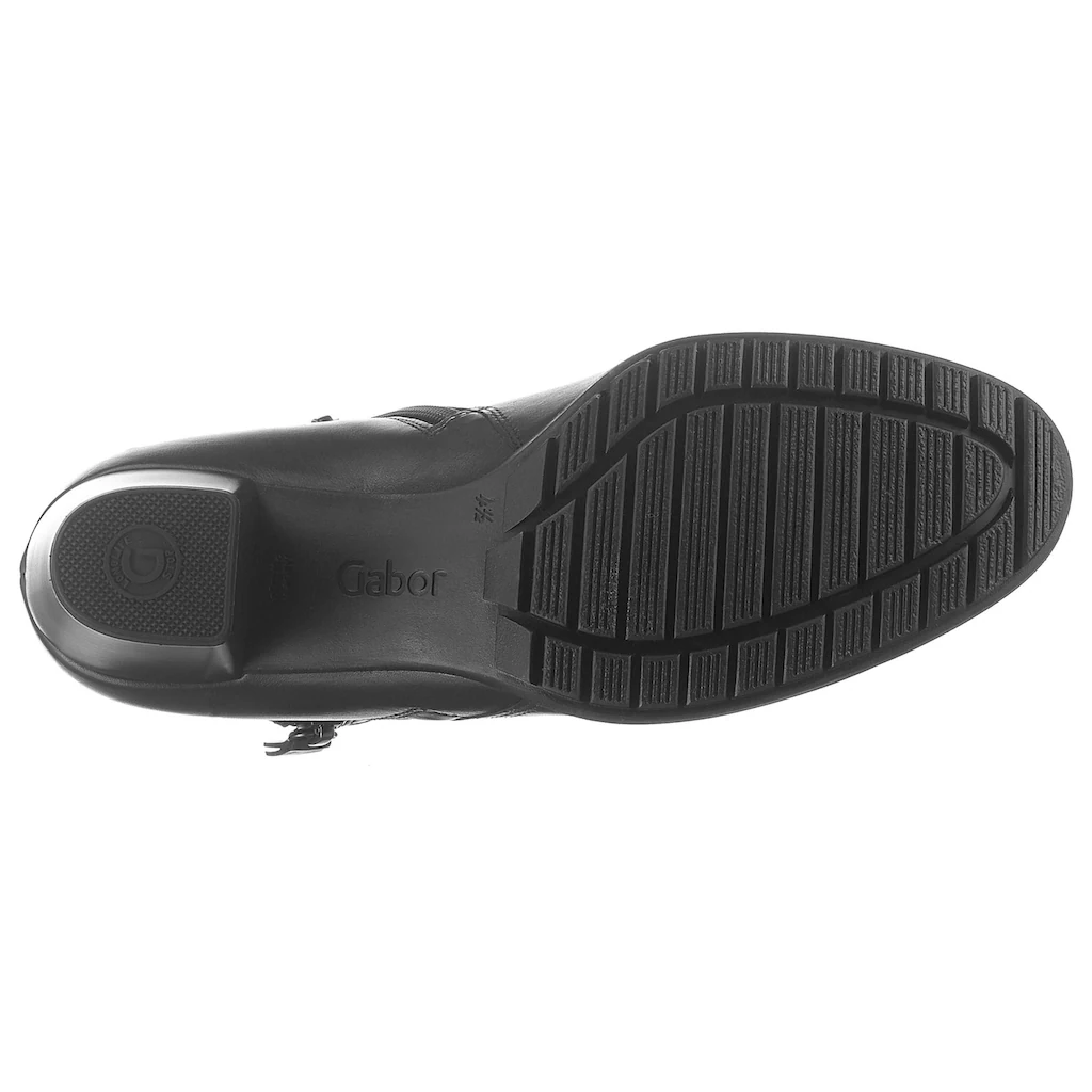 Gabor Ankleboots »Palma« mit Zierreißverschluss an der Außenseite G-Weite bestellen Cyber Monday