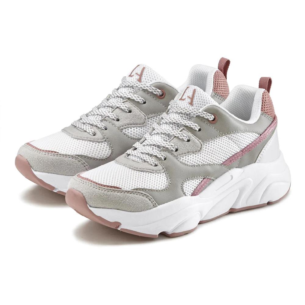 LASCANA Sneaker mit ultraleichter Chunky-Sohle Schnürhalbschuh Freizeitschuh kaufen Weihnachtsangebot