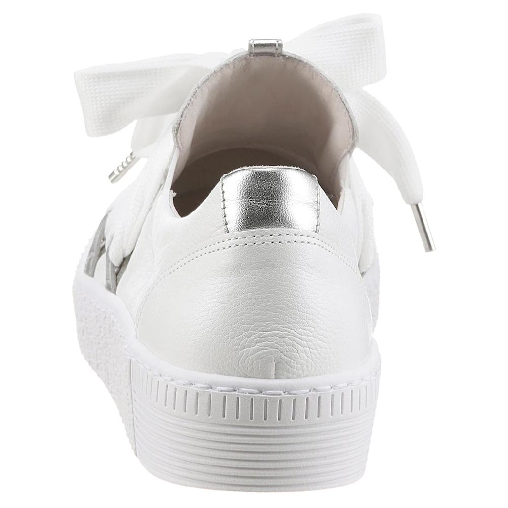 Gabor Slip-On Sneaker Schnürschuh Halbschuh Slipper mit aufgesetzter Zierschnürung Valentinstagsangebot