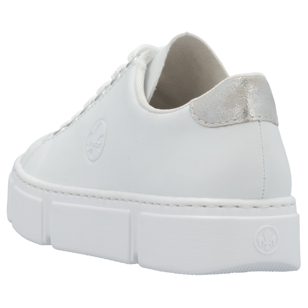 Rieker Plateausneaker in monochromer Optik Freizeitschuh Halbschuh Schnürschuh kaufen Exklusive Angebote