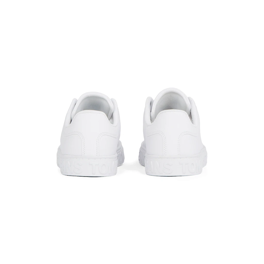 Tommy Jeans Plateausneaker »TJW LOGO OUTSOLE SNEAKER ESS« Freizeitschuh Halbschuh Schnürschuh mit seitlicher Logoflagge kaufen Bis zu 65% Rabatt