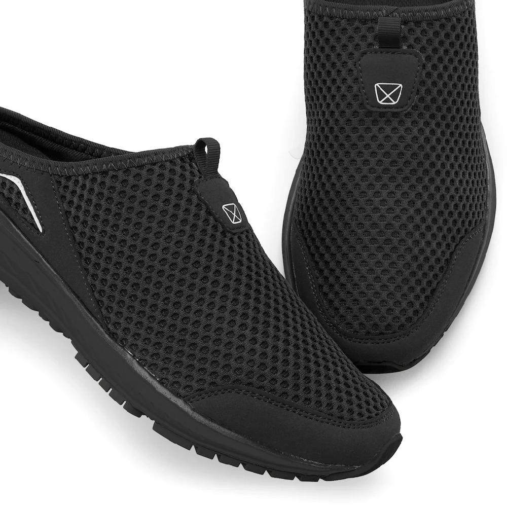 AUTHENTIC LE JOGGER Sabot Clog Pantolette Schlappen aus hochwertigem Textil Unisex online bestellen Vierteljährliche Förderung
