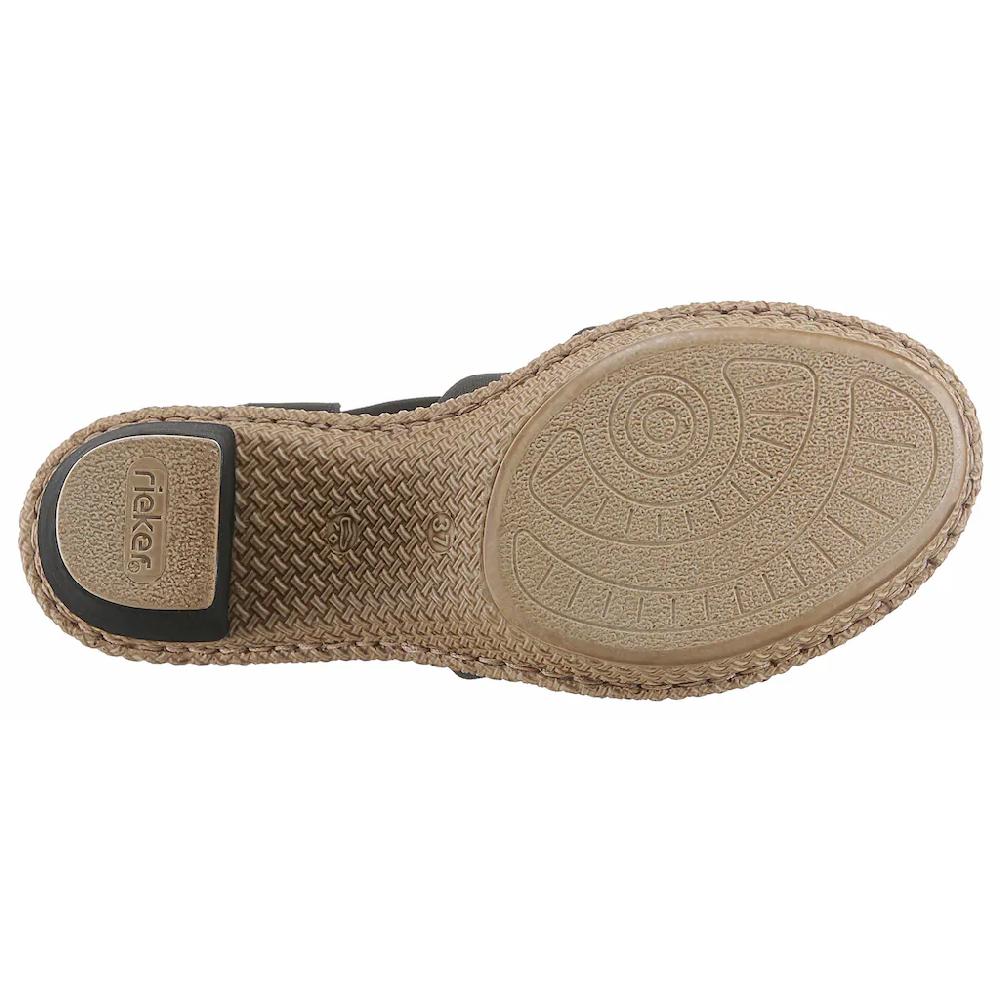 Rieker Sandalette mit Glitzersteinchen verziert online kaufen Auslauf