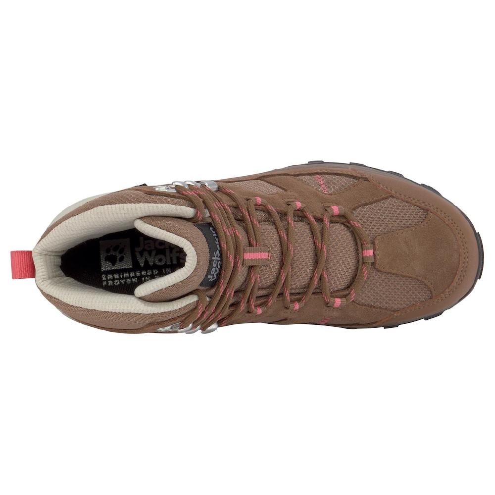 Jack Wolfskin Wanderschuh »TRAIL HIKER TEXAPORE MID W« wasserdicht auf Rechnung Hotsell