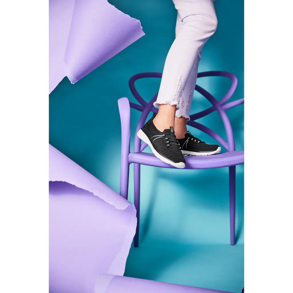 Aniston SHOES Slip-On Sneaker Freizeitschuh Halbschuh Schnürschuh - NEUE KOLLEKTION Fabrikpreis