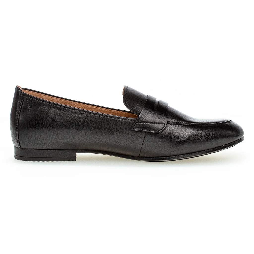 Gabor Loafer Slipper Business Schuh mit Zierriegel und Blockabsatz online kaufen Flash Sale