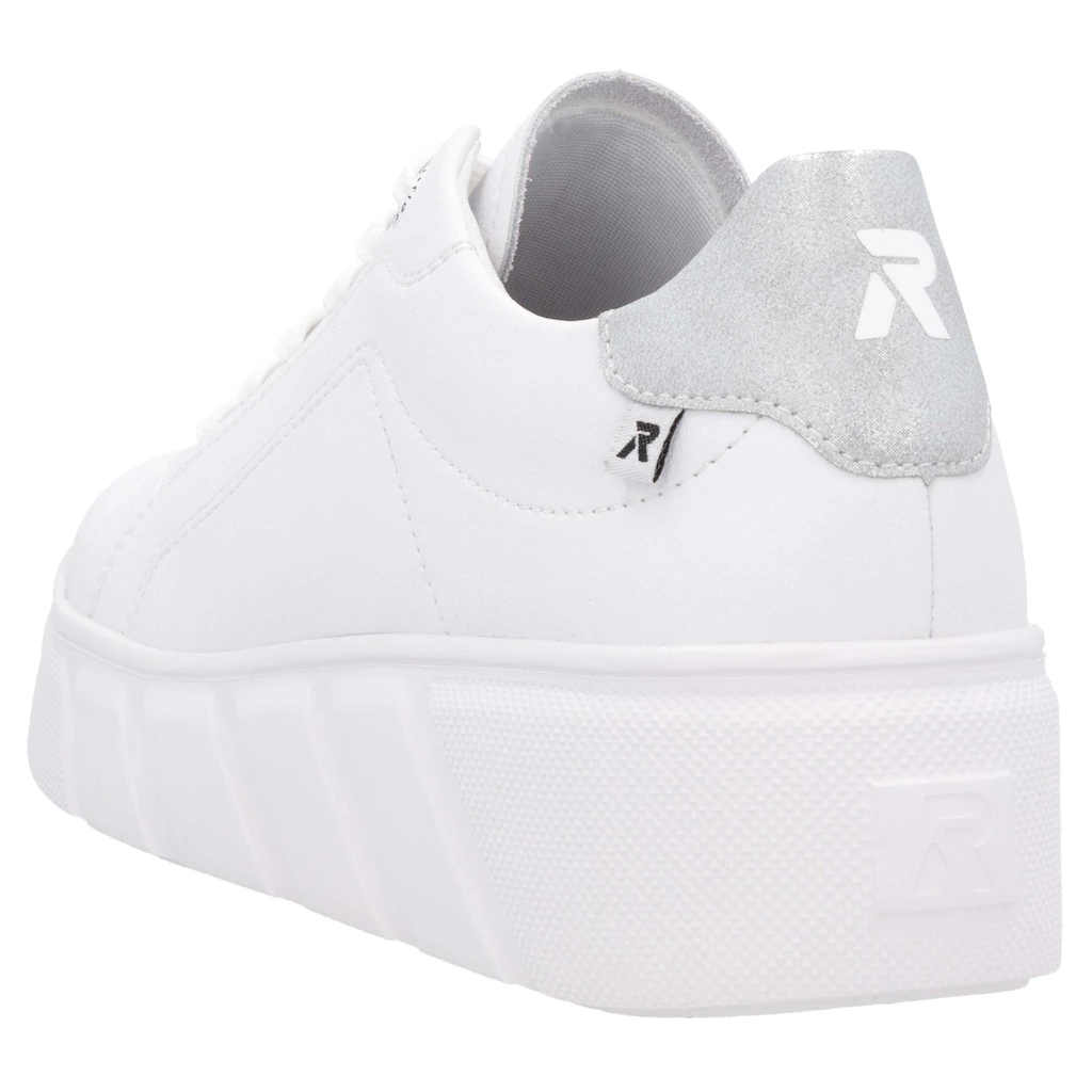 RIEKER Sport Plateausneaker Schnürschuh Freizeitschuh Halbschuh mit herausnehmbarer Einlegesohle bestellen Jubiläumsangebot