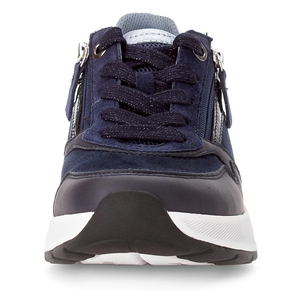 Gabor Rollingsoft Keilsneaker Freizeitschuh Halbschuh Schnürer mit gepolstertem Schaftrand kaufen Neueste Mode