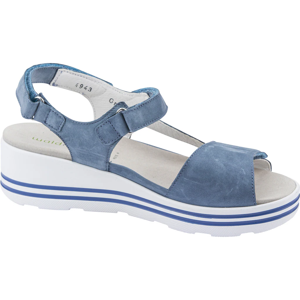 Waldläufer Riemchensandale »H-MICHELLE« Sommerschuh Sandalette Keilabsatz mit Luftkammernsohle H-Weite ▷ für Online Outlet