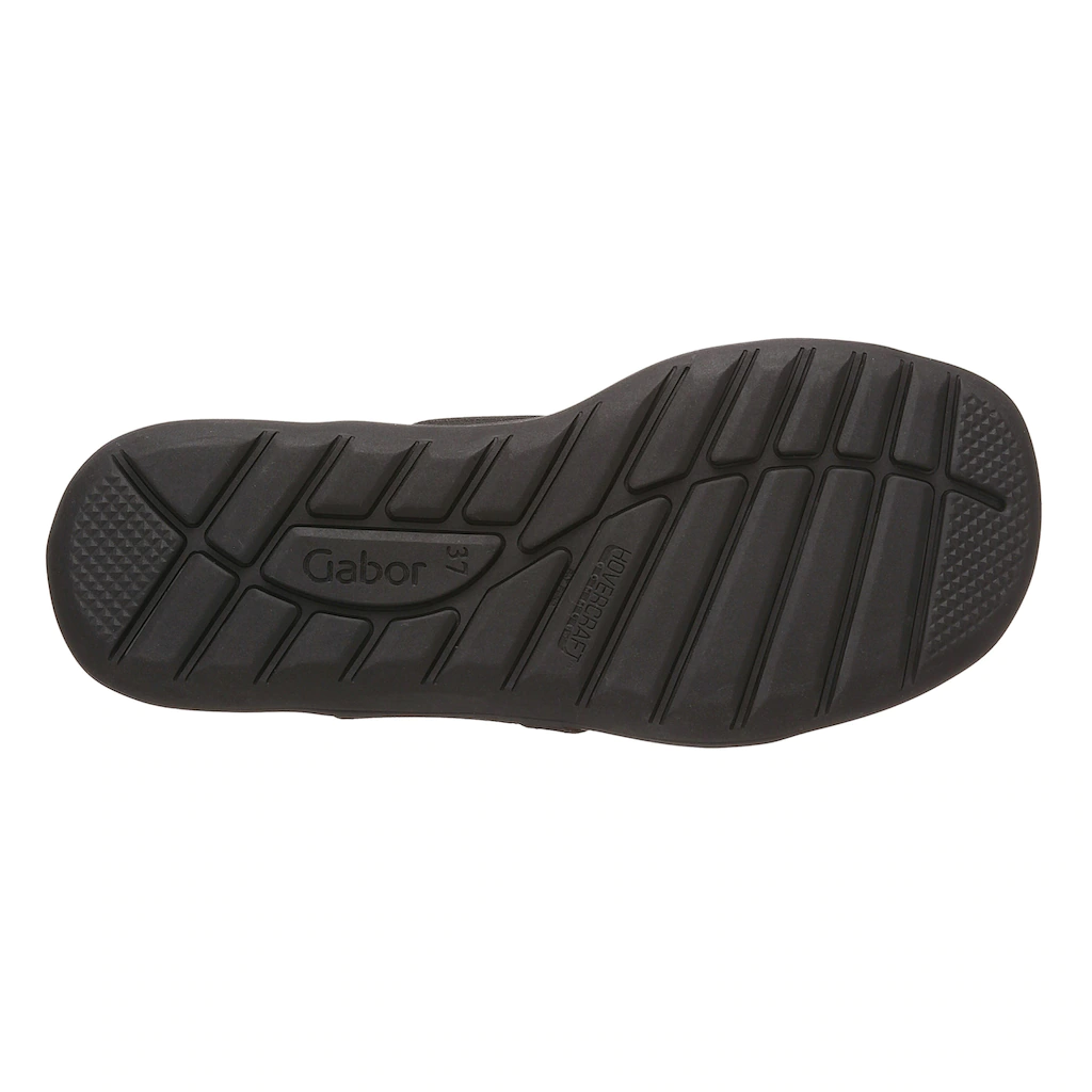 Gabor Pantolette Keilabsatz Sommerschuh Schlappen mit atmungsaktivem Lederfutter bestellen Wochenangebot