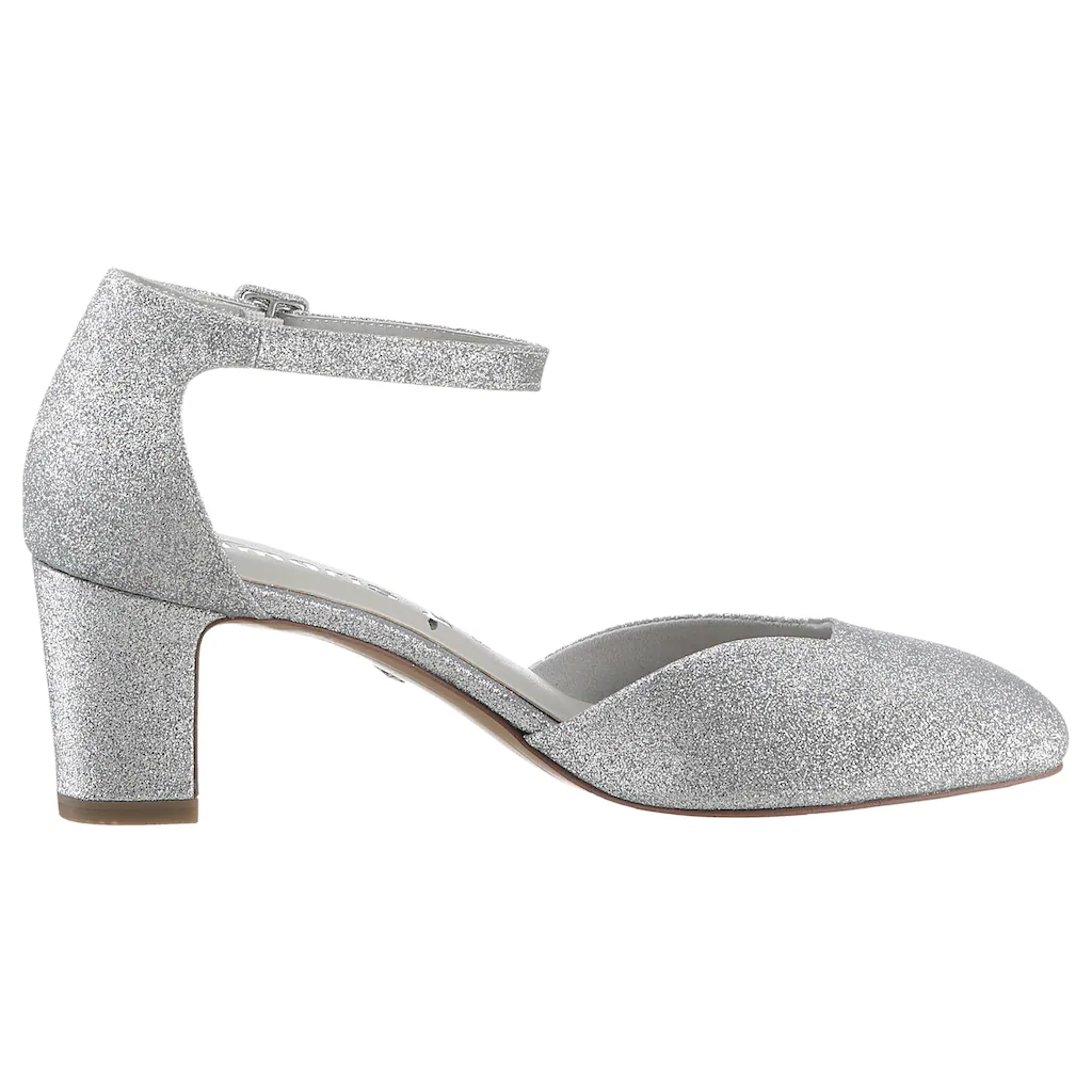 Tamaris Spangenpumps Abendschuh Festtagsschuh Brautschuh Trichterabsatz mit ANTIshokk kaufen Letzte 3 Tage
