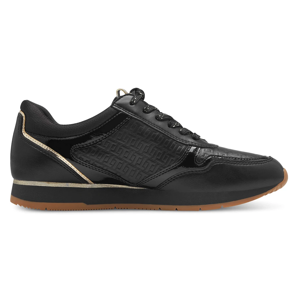 Tamaris Plateausneaker Freizeitschuh Halbschuh Schnürschuh mit dezenten Metallic-Details online bestellen Neueste Stile