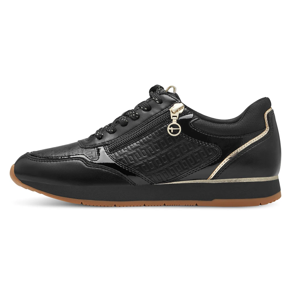 Tamaris Plateausneaker Freizeitschuh Halbschuh Schnürschuh mit dezenten Metallic-Details online bestellen Neueste Stile