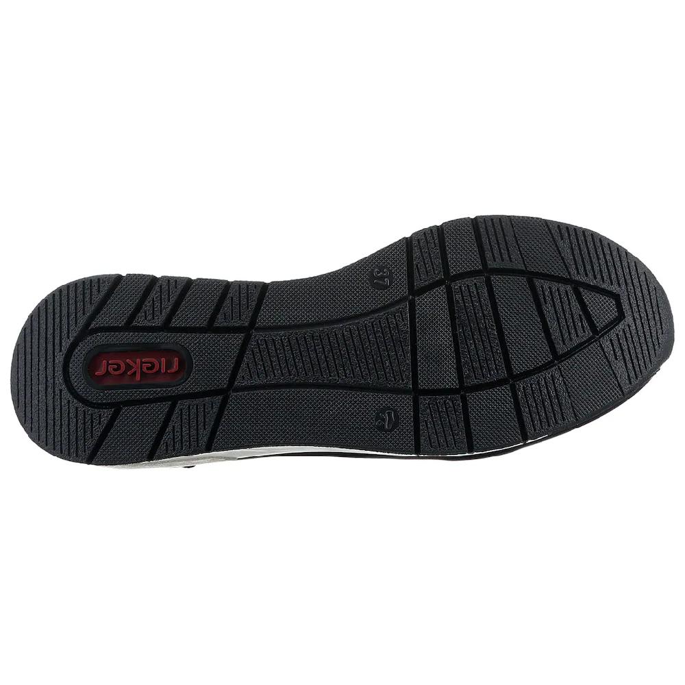 Rieker Slip-On Sneaker Slipper Freizeitschuh mit herausnehmbarer Innensohle ▷ für Letzter Tag